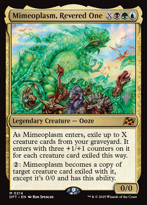 Mimeoplasm, Revered One PDFT-214 Mythic Light Played Englisch