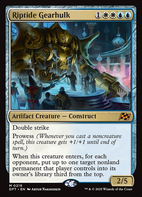 Riptide Gearhulk PDFT-219 Mythic Near Mint Englisch