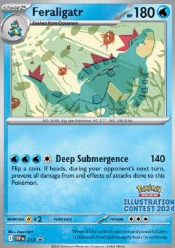 Feraligatr SVP-213 Promo Played Englisch