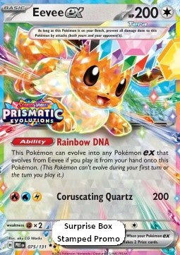 Eevee Excellent xPRE-075 Near Mint Englisch