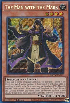 Der Mann mit dem Mal MZTM-DE001 Secret Rare Near Mint Deutsch 1. Auflage