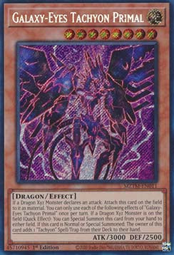 Galaxieaugen-Tachyonen-Urwesen (V.1) MZTM-011 Secret Rare Near Mint Deutsch 1. Auflage