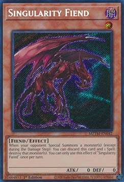 Singularitäts-Unterweltler MZTM-042 Secret Rare Light Played Deutsch 1. Auflage