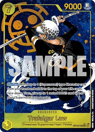 Trafalgar Law (OP10-119) (V.2) OP10 Alternate Art Near Mint Englisch