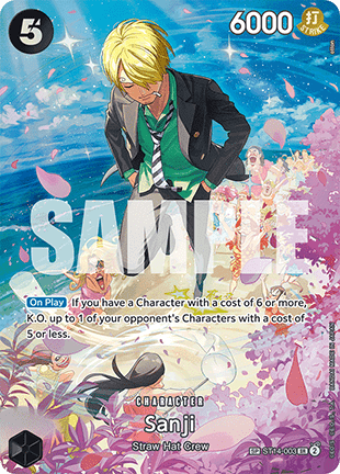Sanji (ST14-003) OP10 Special Rare Near Mint Englisch
