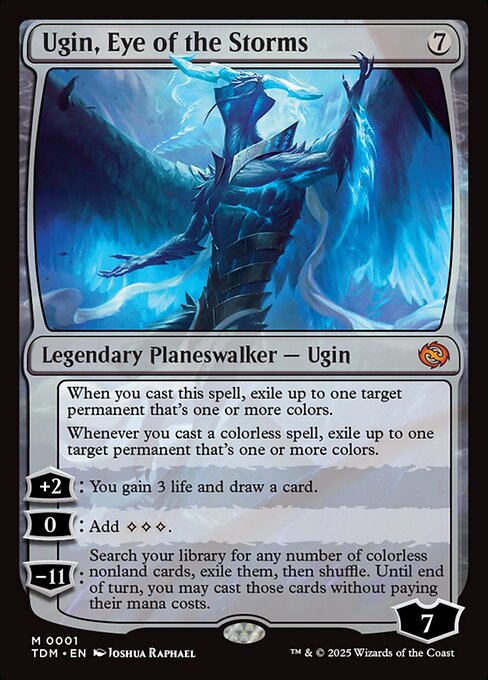 Ugin, Eye of the Storms TDM-1 Mythic Near Mint Englisch
