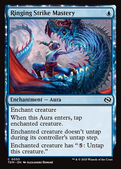 Ringing Strike Mastery TDM-53 Common Near Mint Englisch Foil