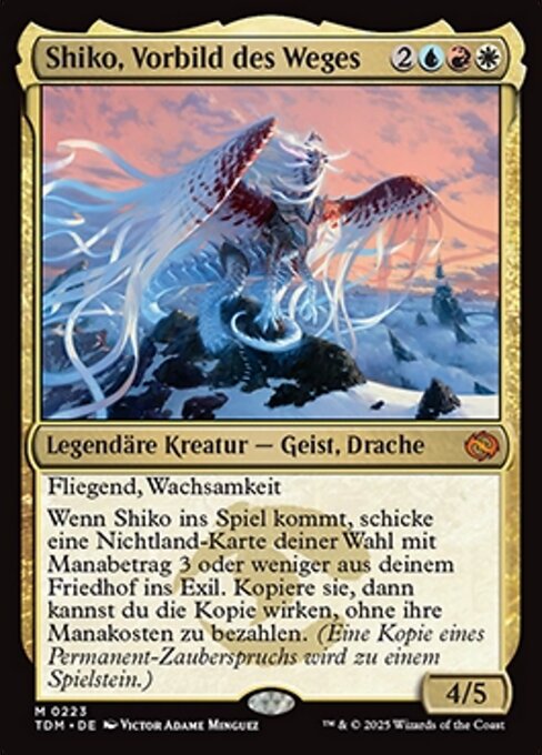 Shiko, Vorbild des Weges TDM-223 Mythic Near Mint Deutsch