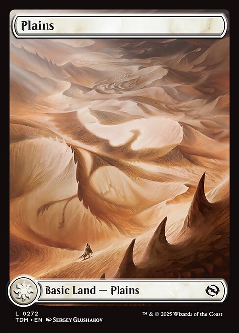 Plains TDM-272 Land Excellent Englisch Foil