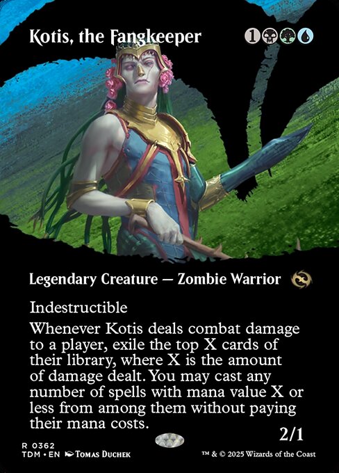 Kotis, the Fangkeeper XTDM-362 Rare Near Mint Englisch