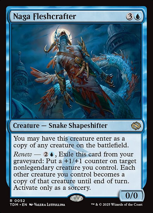Naga Fleshcrafter TDM-52 Rare Near Mint Englisch