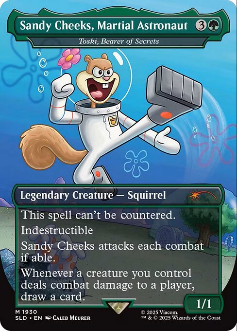 Toski, Bearer of Secrets SLDBV-1930 Mythic Near Mint Englisch