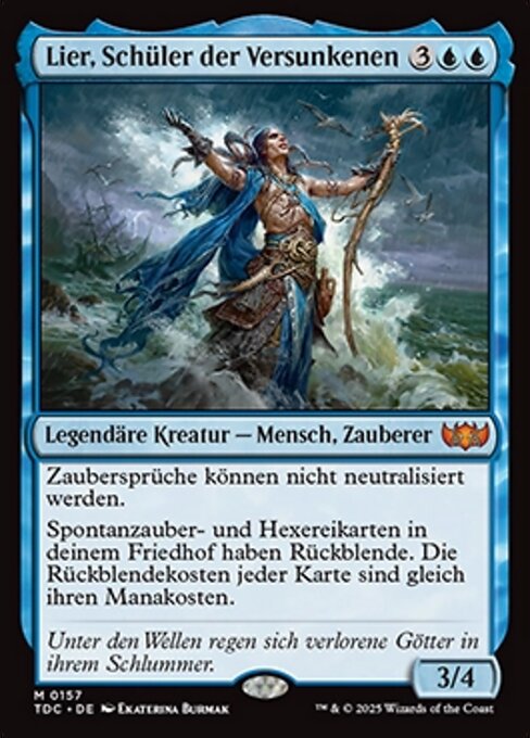 Lier, Schüler der Versunkenen TDC-157 Mythic Near Mint Deutsch