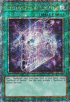 Spellbook of Secrets RA04-189 Quarter Century Secret Rare Near Mint Englisch 1. Auflage