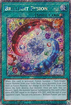 Brillante Fusion (V.1) RA04-254 Platinum Secret Rare Boosterfrisch Deutsch 1. Auflage