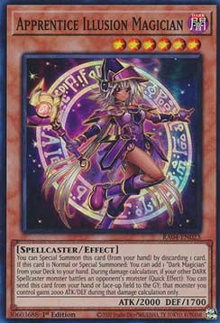 Auszubildende Illusionsmagierin (V.1) RA04-023 Super Rare Boosterfrisch Deutsch 1. Auflage