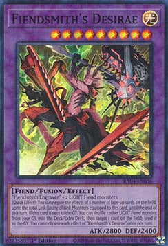 Fiendsmith's Desirae (V.1) RA04-056 Super Rare Boosterfrisch Deutsch 1. Auflage