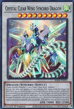 Kristall-Glasflügel-Synchrodrache (V.1) RA04-059 Super Rare Near Mint Deutsch 1. Auflage