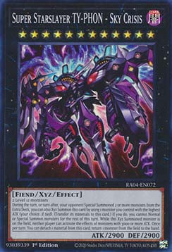 Super Starslayer TY-PHON - Sky Crisis RA04-072 Super Rare Near Mint Englisch 1. Auflage