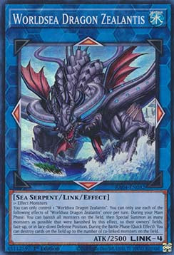Weltmeerdrache Zealantis (V.1) RA04-082 Super Rare Boosterfrisch Deutsch 1. Auflage