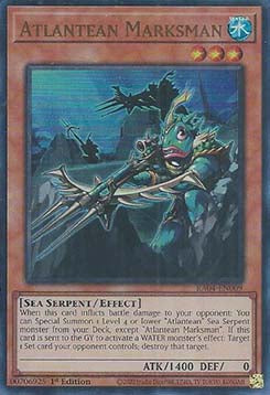 Atlantischer Scharfschütze (V.2) RA04-009 Ultra Rare Boosterfrisch Deutsch 1. Auflage