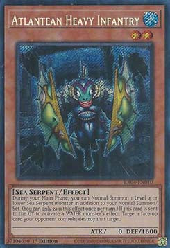 Atlantische schwere Infanterie (V.3) RA04-010 Secret Rare Boosterfrisch Deutsch 1. Auflage