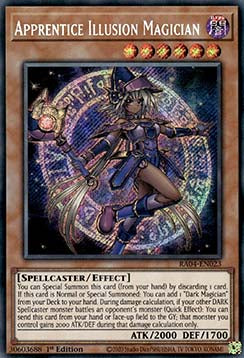 Apprentice Illusion Magician RA04-023 Secret Rare Near Mint Englisch 1. Auflage