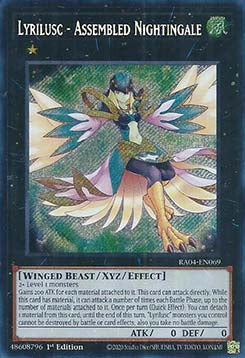 Lyrikliedervogel - Versammelte Nachtigall (V.3) RA04-069 Secret Rare Boosterfrisch Deutsch 1. Auflage