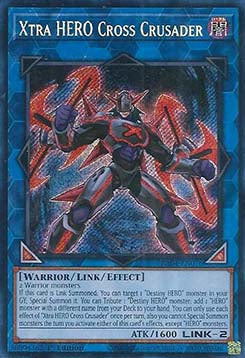 Xtra-HELD Cross Crusader (V.3) RA04-076 Secret Rare Boosterfrisch Deutsch 1. Auflage