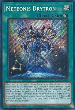 Meteonis-Drytron (V.3) RA04-096 Secret Rare Boosterfrisch Deutsch 1. Auflage