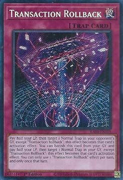 Transaktion widerrufen (V.3) RA04-105 Secret Rare Excellent Deutsch 1. Auflage