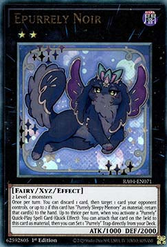 Epurrely Noir RA04-071 Ultimate Rare Near Mint Englisch 1. Auflage