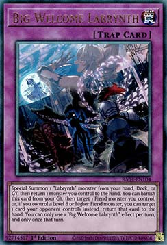 Big Welcome Labrynth RA04-104 Ultimate Rare Near Mint Englisch 1. Auflage