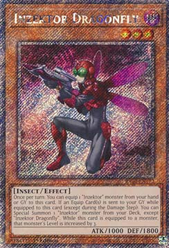 Insektor Libelle (V.1) RA04-172 Platinum Secret Rare Near Mint Deutsch 1. Auflage