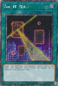 Night Beam RA04-182 Platinum Secret Rare Near Mint Englisch 1. Auflage