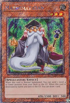 Der Mathematiker (V.1) RA04-223 Platinum Secret Rare Near Mint Deutsch 1. Auflage