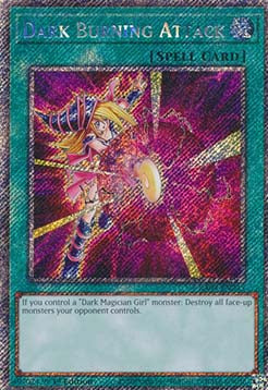 Dunkler Brennender Angriff (V.1) RA04-245 Platinum Secret Rare Boosterfrisch Deutsch 1. Auflage