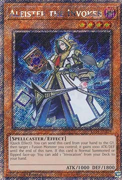 Aleister der Beschwörer (V.8) RA04-278 Platinum Secret Rare Boosterfrisch Deutsch 1. Auflage