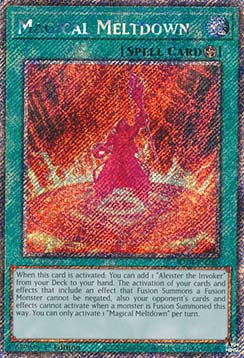 Magische Schmelze (V.1) RA04-280 Platinum Secret Rare Boosterfrisch Deutsch 1. Auflage