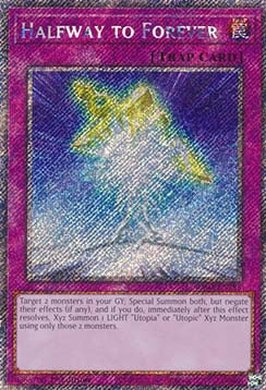 Auf halbem Weg in die Ewigkeit (V.1) RA04-285 Platinum Secret Rare Boosterfrisch Deutsch 1. Auflage