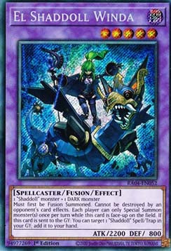 El Shaddoll Winda (V.3) RA04-EN052 Secret Rare Near Mint Englisch 1. Auflage