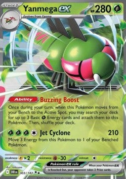 Yanmega ex DRI-003 Double Rare Excellent Deutsch