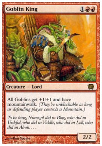 Goblinkönig 8ED-190 Rare Good Englisch
