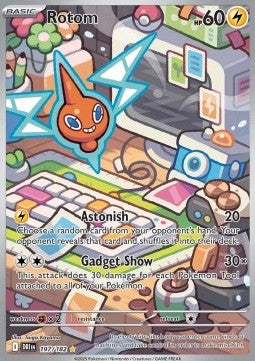 Rotom DRI-197 Illustration Rare Near Mint Deutsch