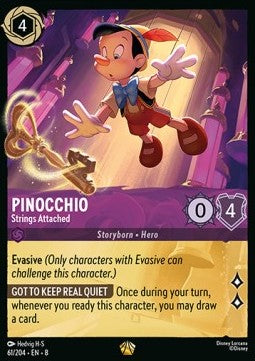 Pinocchio - Strings Attached 8JAF-61 Legendary Near Mint Französisch