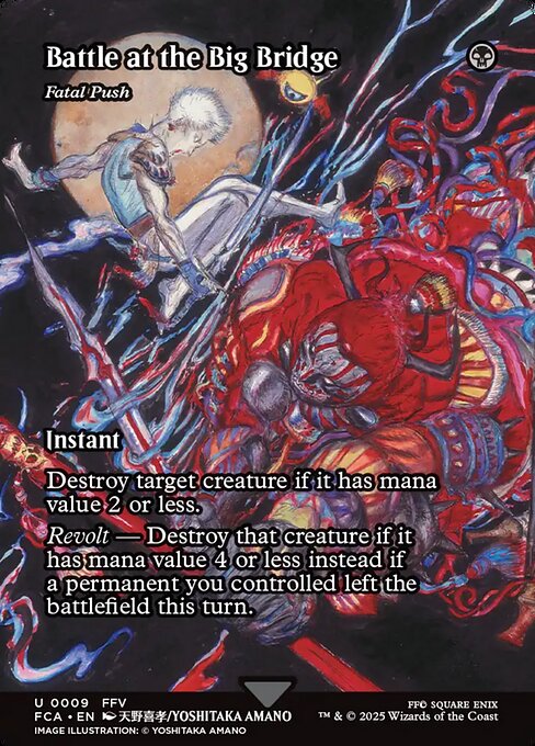 Fatal Push FCA-9 Uncommon Near Mint Englisch Foil
