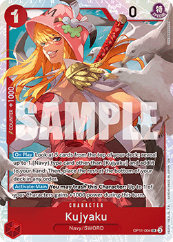 Kujyaku (OP11-004) (V.1) OP11 Super Rare Near Mint Englisch