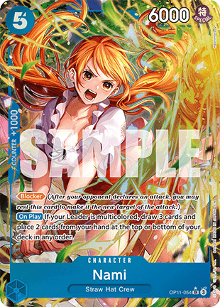 Nami (OP11-054) (V.2) OP11 Alternate Art Near Mint Englisch