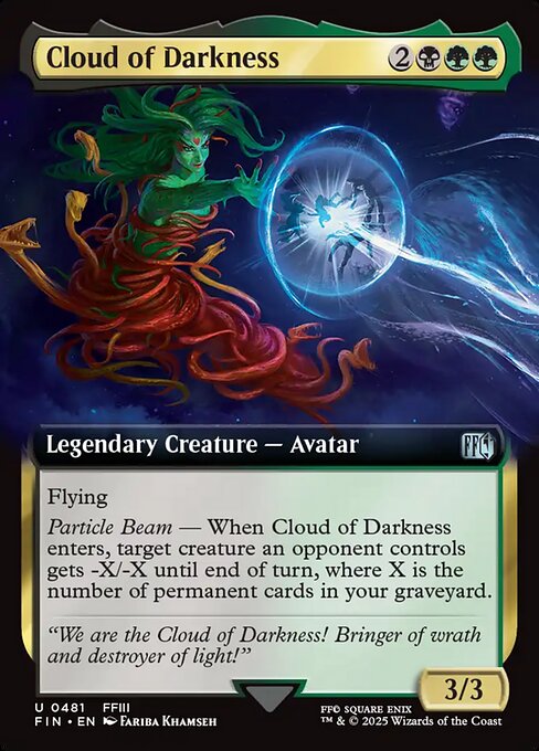 Cloud of Darkness XFIN-481 Uncommon Near Mint Englisch