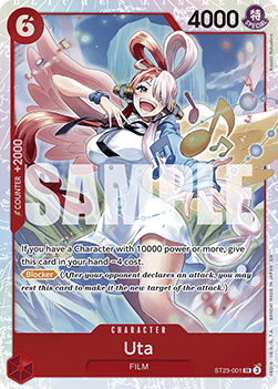 Uta (ST23-001) ST-23 Super Rare Near Mint Englisch